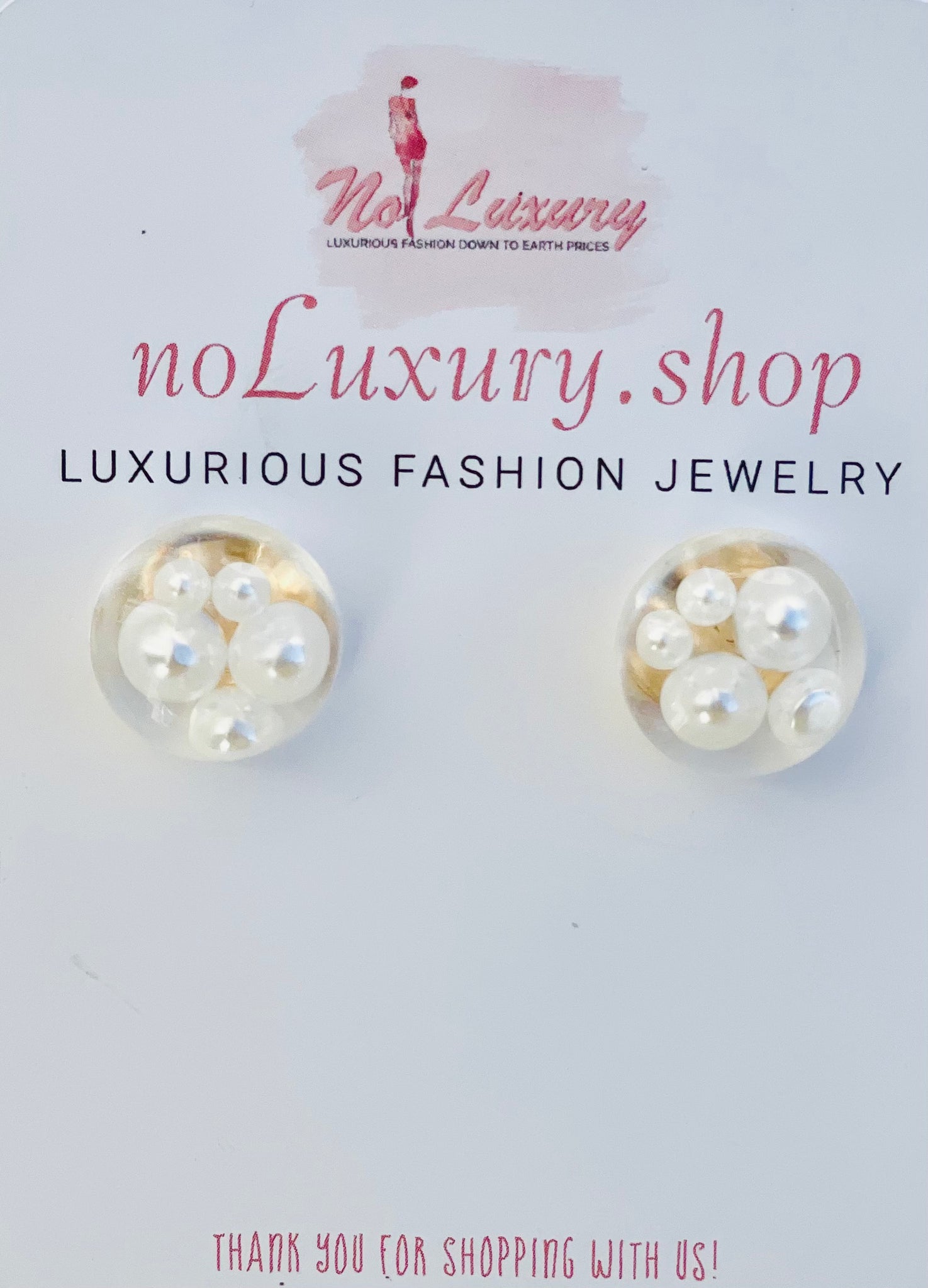 PEARL BEAD EARRING