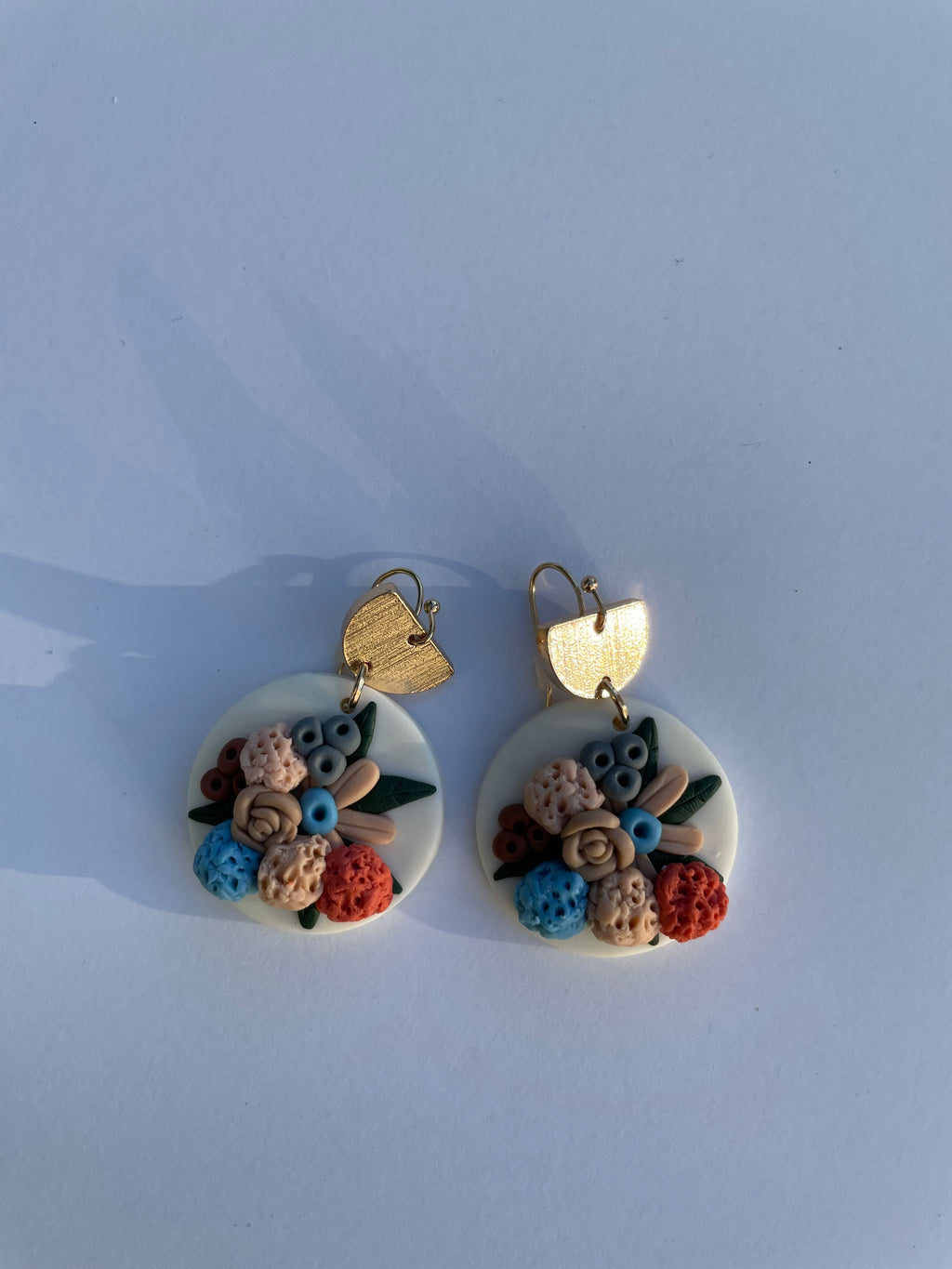 FLORAL DROP EARRINGS