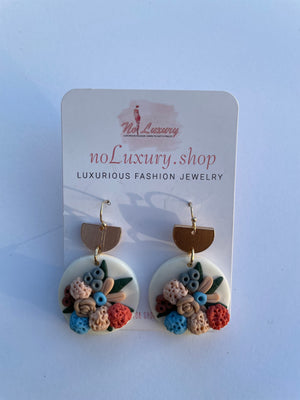 FLORAL DROP EARRINGS