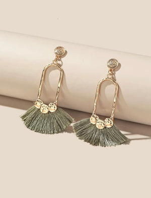 Statement Tassel Earring