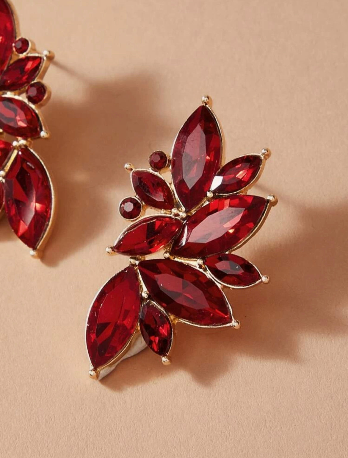 Gemstone Statement Stud