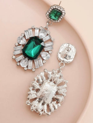 Rhinestone Drop Earrings